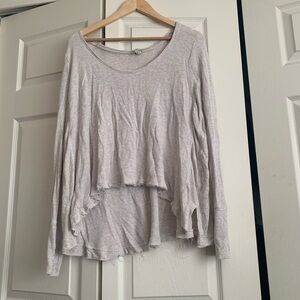 We the free solid scoop neck thermal